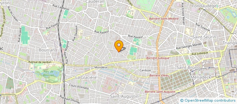 localisation de l'entreprise MONSIEUR RAYMOND DUMAS  BORDEAUX