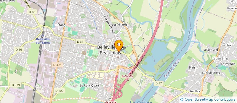 localisation de l'entreprise MONSIEUR RAYMOND DURIX  BELLEVILLE-EN-BEAUJOLAIS