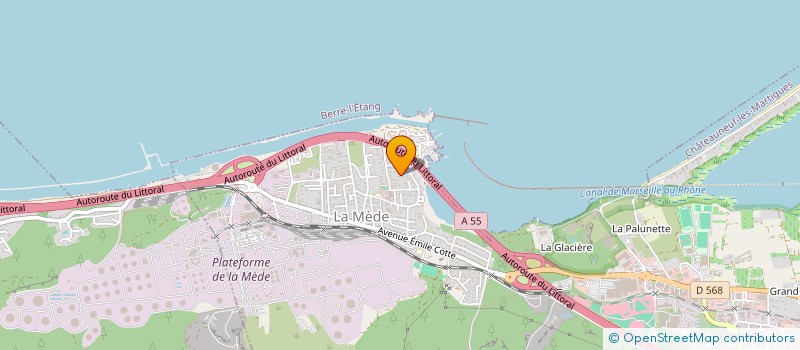 localisation de l'entreprise MONSIEUR RAYMOND ECHEVERRIA  CHATEAUNEUF-LES-MARTIGUES