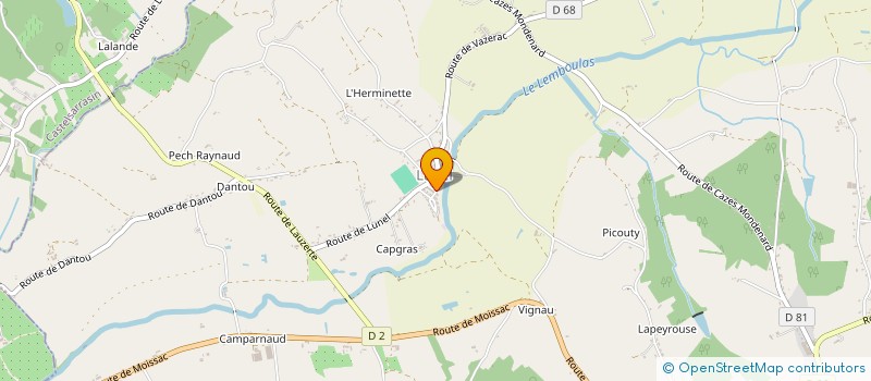 localisation de l'entreprise MONSIEUR RAYMOND EMMANUEL  LAFRANCAISE