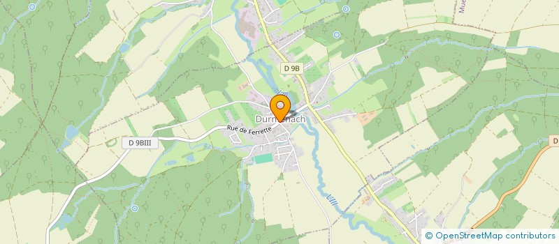 localisation de l'entreprise MONSIEUR RAYMOND EMMELIN  DURMENACH