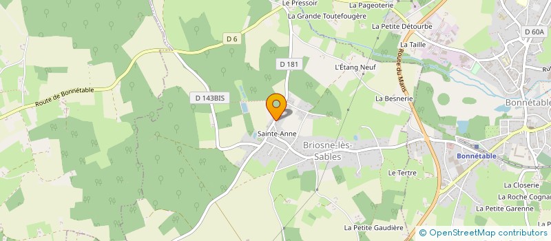 localisation de l'entreprise MONSIEUR RAYMOND EPINEAU  SAINT-CELERIN