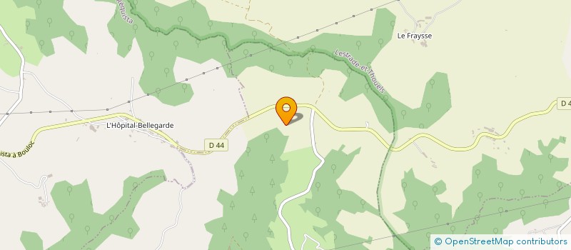 localisation de l'entreprise MONSIEUR RAYMOND FALGAYRAC  LA SELVE