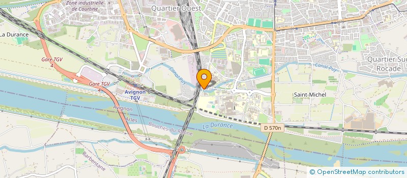 localisation de l'entreprise MONSIEUR RAYMOND FALGUIERAS  AVIGNON