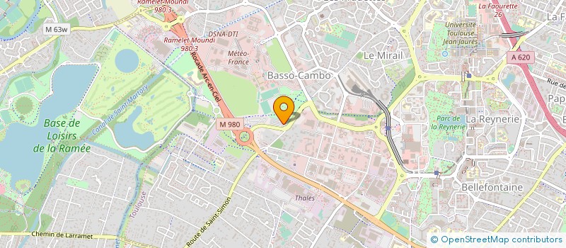 localisation de l'entreprise MONSIEUR RAYMOND FAUREL à TOULOUSE