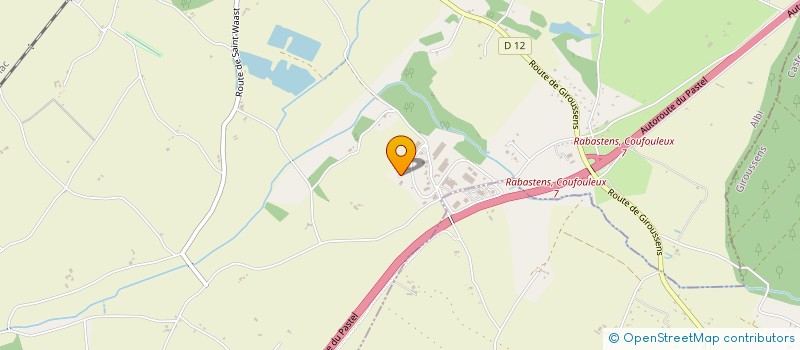 localisation de l'entreprise MONSIEUR RAYMOND FAVAREL  MEZENS