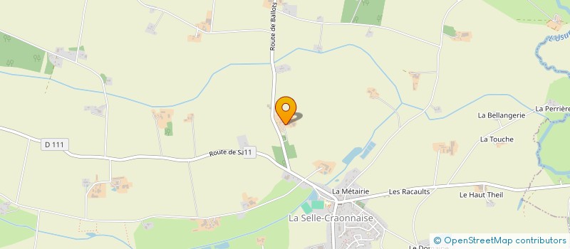 localisation de l'entreprise MONSIEUR RAYMOND FERRE  SELLE-CRAONNAISE (LA)