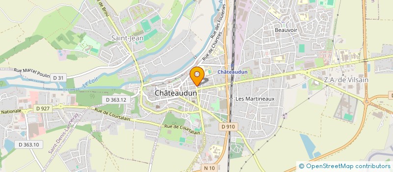 localisation de l'entreprise MONSIEUR RAYMOND FEUILLEUX à CHATEAUDUN