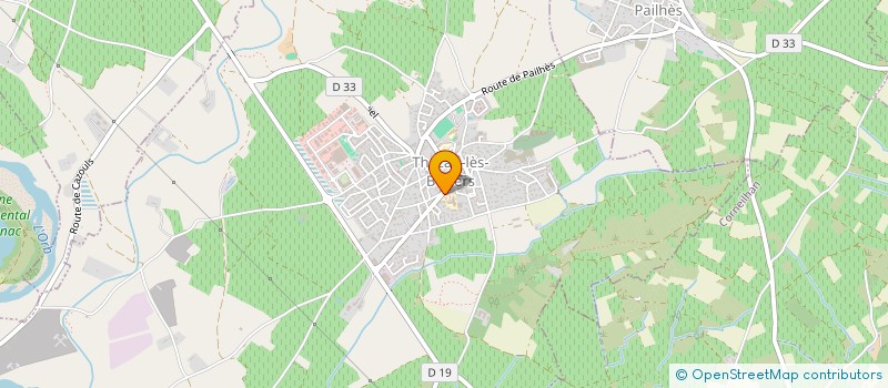 localisation de l'entreprise MONSIEUR RAYMOND FORTUNE  THEZAN-LES-BEZIERS