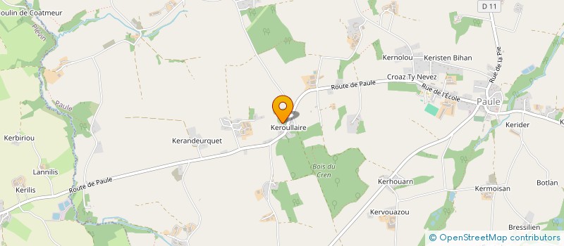 localisation de l'entreprise MONSIEUR RAYMOND FOSTER  PAULE