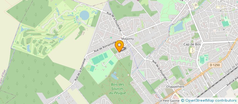 localisation de l'entreprise MONSIEUR RAYMOND FOURCADE  PESSAC