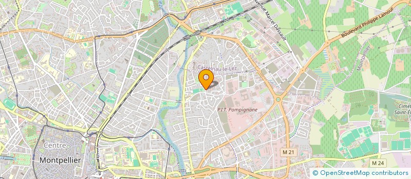 localisation de l'entreprise MONSIEUR RAYMOND FOURNILLON à MONTPELLIER