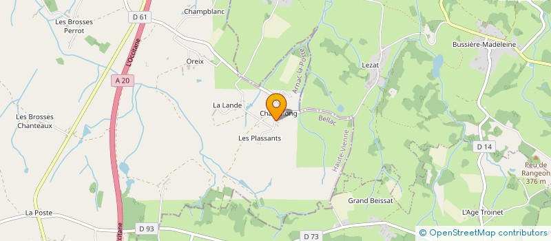localisation de l'entreprise MONSIEUR RAYMOND FRANCIS METCALFE à ARNAC-LA-POSTE