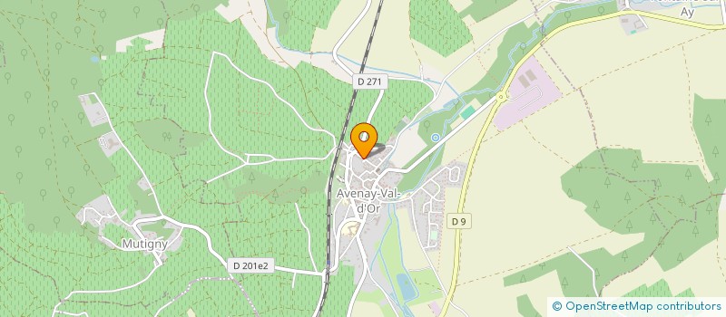 localisation de l'entreprise MONSIEUR RAYMOND GAILLOT  AY-CHAMPAGNE