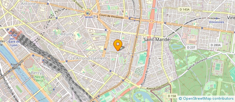 localisation de l'entreprise MONSIEUR RAYMOND GALOPIN à PARIS