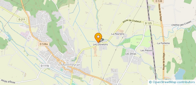 localisation de l'entreprise MONSIEUR RAYMOND GAMEL à MONTMEYRAN