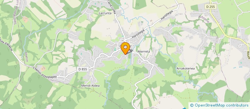 localisation de l'entreprise MONSIEUR RAYMOND GARCIA  AHETZE