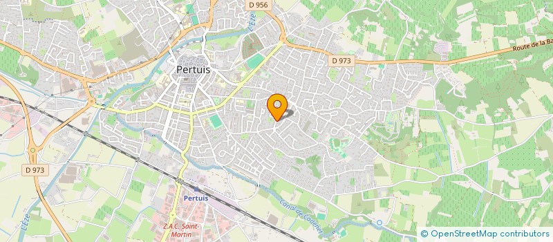 localisation de l'entreprise MONSIEUR RAYMOND GARCIA  PERTUIS