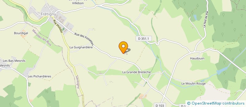 localisation de l'entreprise MONSIEUR RAYMOND GARNIER à SAINTIGNY