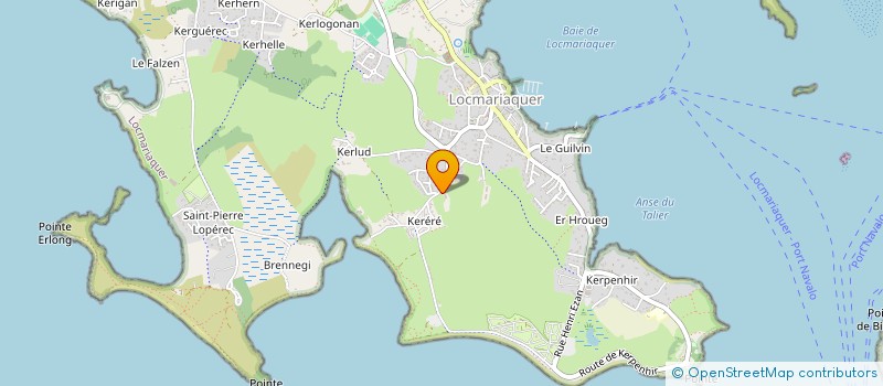 localisation de l'entreprise MONSIEUR RAYMOND GARNIER  LOCMARIAQUER