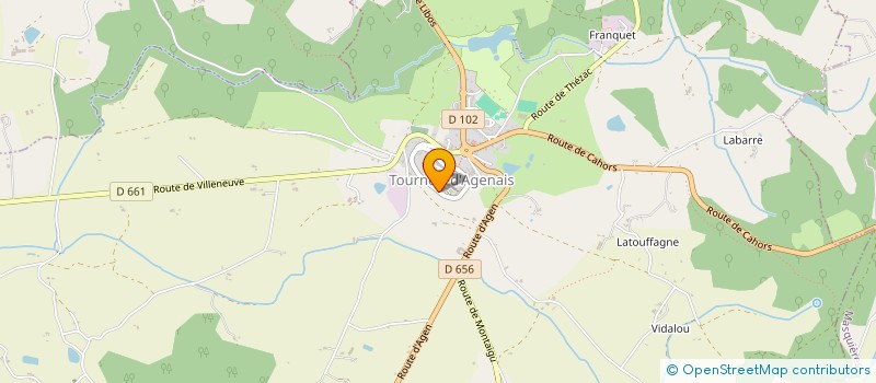 localisation de l'entreprise MONSIEUR RAYMOND GARY  SAINT GEORGES