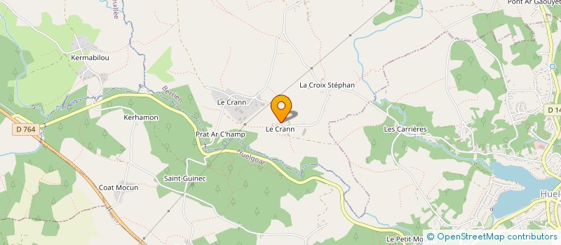 localisation de l'entreprise MONSIEUR RAYMOND GASCHET  BERRIEN