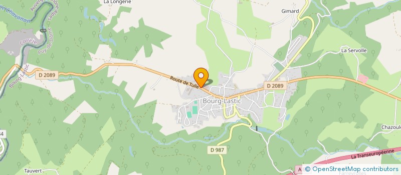 localisation de l'entreprise MONSIEUR RAYMOND GATHIER  BOURG-LASTIC