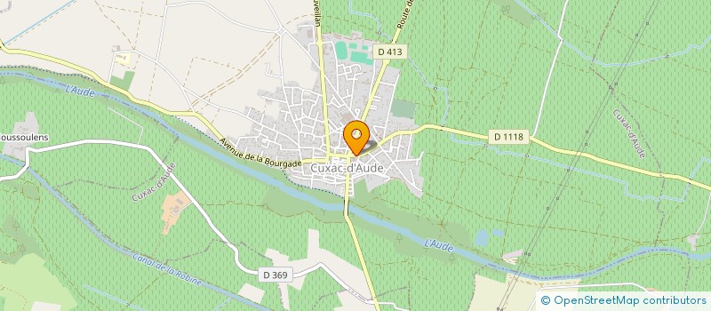 localisation de l'entreprise MONSIEUR RAYMOND GAVANON  CUXAC-D'AUDE