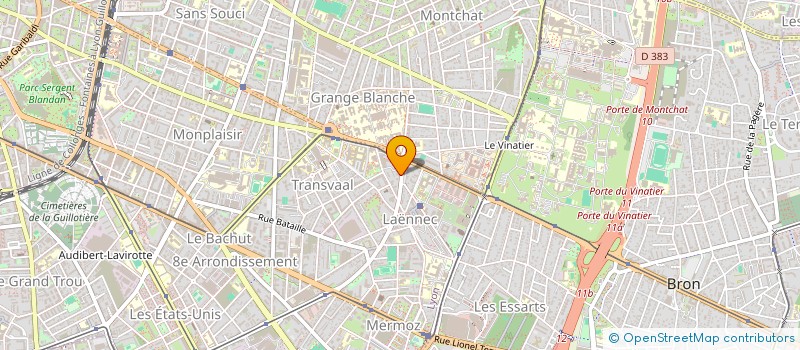 localisation de l'entreprise MONSIEUR RAYMOND GAY  LYON