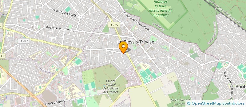 localisation de l'entreprise MONSIEUR RAYMOND GAZEAU à LE PLESSIS-TREVISE