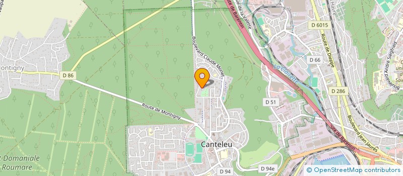 localisation de l'entreprise MONSIEUR RAYMOND GIBON à CANTELEU