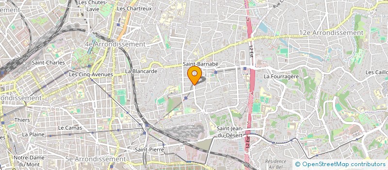 localisation de l'entreprise MONSIEUR RAYMOND GILBERT à MARSEILLE