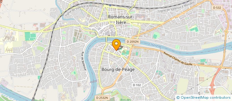 localisation de l'entreprise MONSIEUR RAYMOND GILLET à BOURG-DE-PEAGE