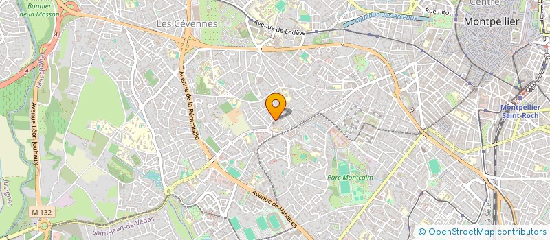 localisation de l'entreprise MONSIEUR RAYMOND GIRARD à MONTPELLIER