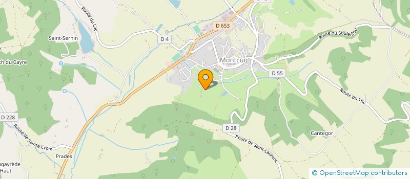 localisation de l'entreprise MONSIEUR RAYMOND GOMEZ  MONTCUQ-EN-QUERCY-BLANC