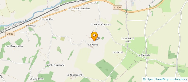 localisation de l'entreprise MONSIEUR RAYMOND GORJU à SAINT PIERRE-DES-LOGES