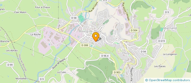localisation de l'entreprise MONSIEUR RAYMOND GOUJAT à COURS