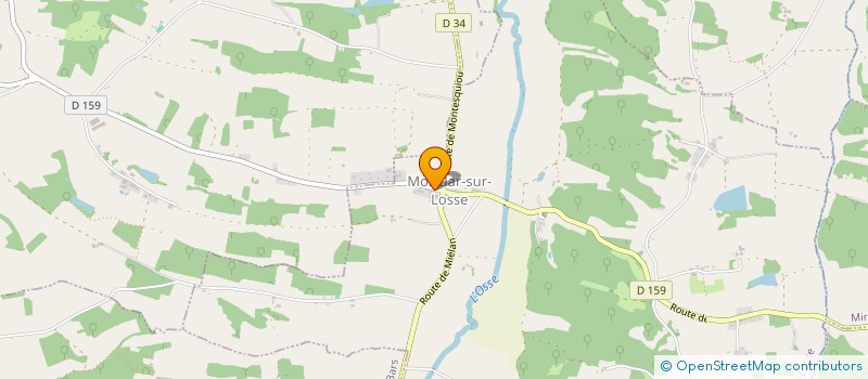 localisation de l'entreprise MONSIEUR RAYMOND GOURGUES à MONCLAR-SUR-LOSSE