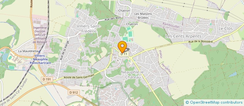 localisation de l'entreprise MONSIEUR RAYMOND GOURIER  NEAUPHLE-LE-CHATEAU