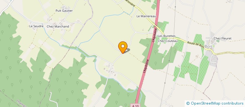 localisation de l'entreprise MONSIEUR RAYMOND GOURIVAUD  BOIS