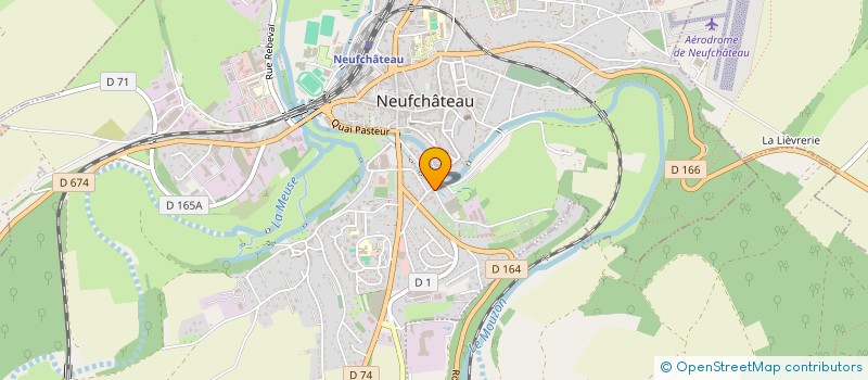 localisation de l'entreprise MONSIEUR RAYMOND GRANDBLAISE à NEUFCHATEAU