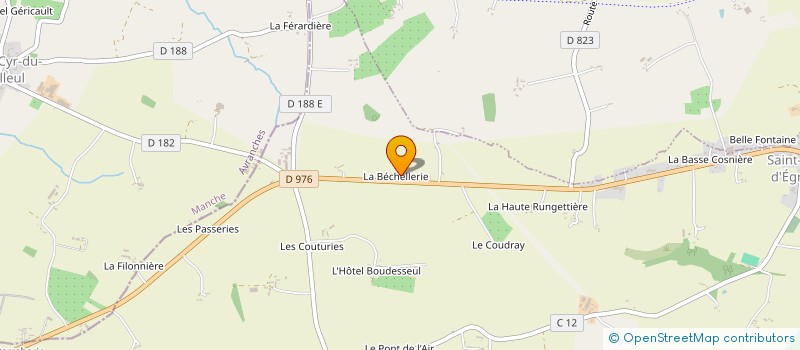 localisation de l'entreprise MONSIEUR RAYMOND GRANGER à SAINT-MARS D EGRENNE