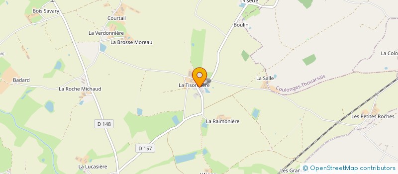 localisation de l'entreprise MONSIEUR RAYMOND GRELLIER  BOISME