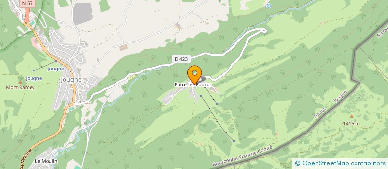 localisation de l'entreprise MONSIEUR RAYMOND GRESSET  JOUGNE