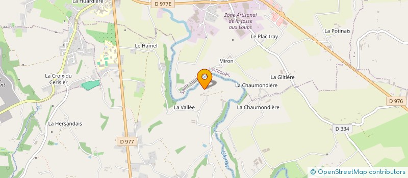 localisation de l'entreprise MONSIEUR RAYMOND GUERMONT  LES LOGES-MARCHIS