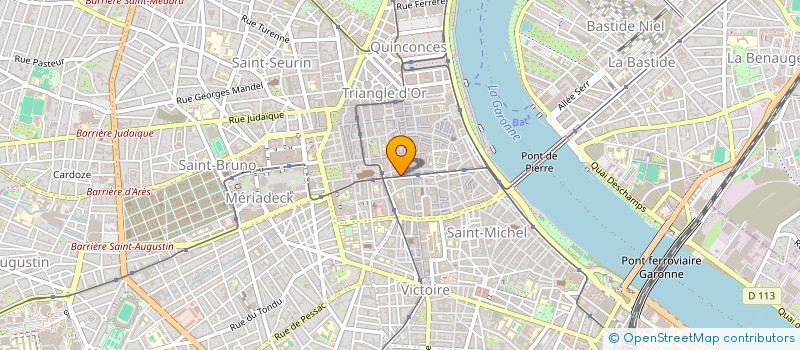 localisation de l'entreprise MONSIEUR RAYMOND GUIMBERTEAU  BORDEAUX