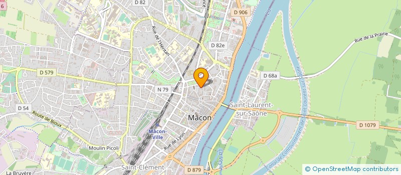 localisation de l'entreprise MONSIEUR RAYMOND GUNN à MACON