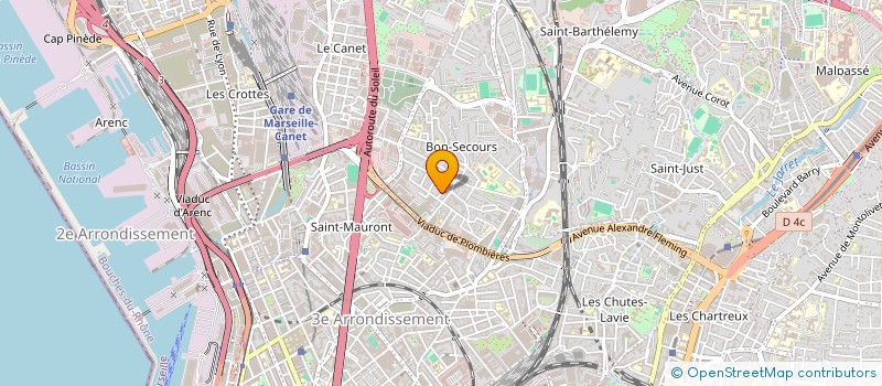 localisation de l'entreprise MONSIEUR RAYMOND GUTIERES à MARSEILLE