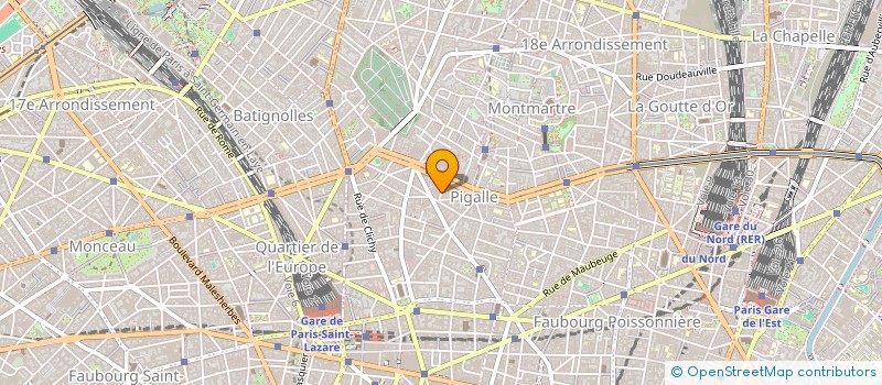 localisation de l'entreprise MONSIEUR RAYMOND HALMAERT  PARIS