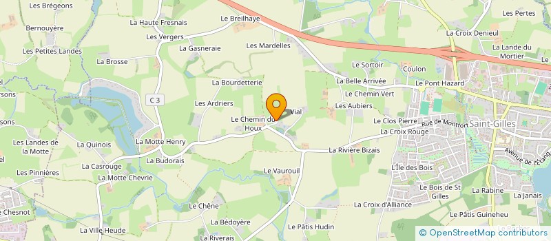 localisation de l'entreprise MONSIEUR RAYMOND HENRY à SAINT-GILLES